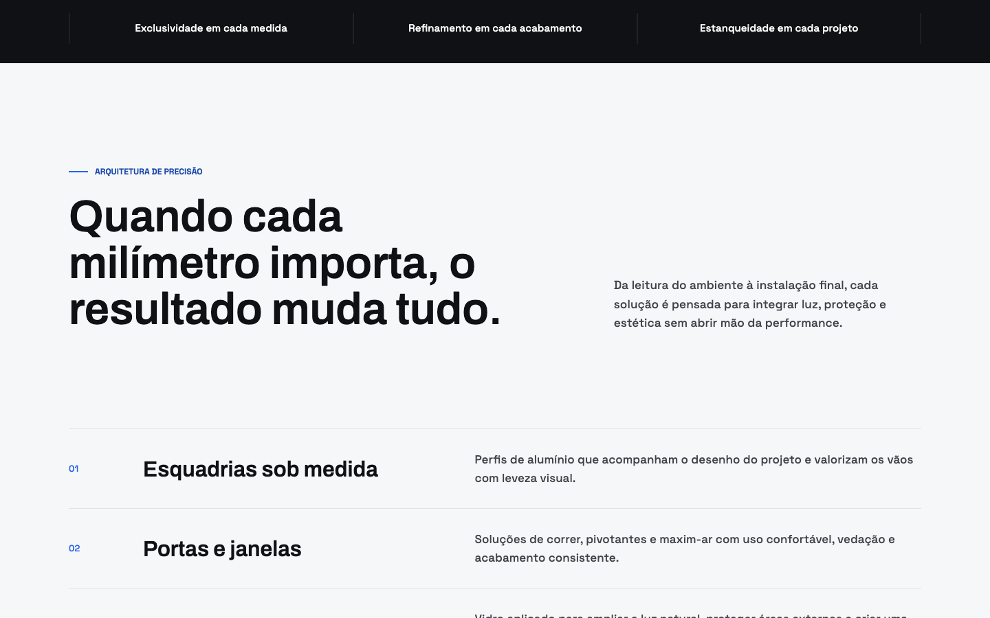 2. Galeria de Fachadas e Obras Entregues